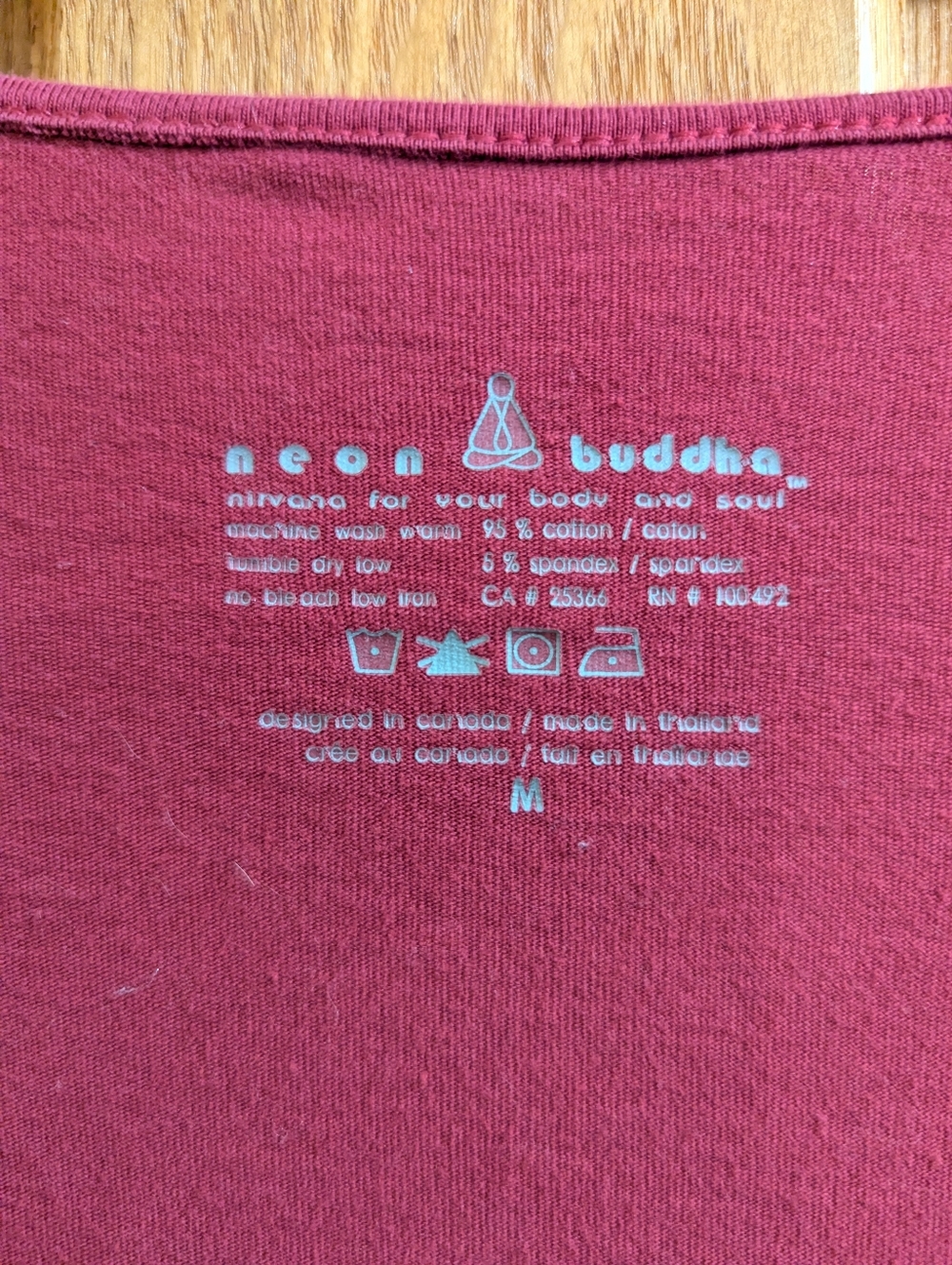 Neon Budda Red Maxi Dress - Picture 2 of 2